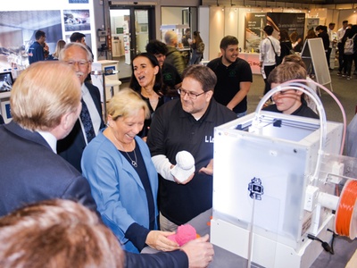 3D Druck Bildungsmesse 2019 Kultusministerin Eisenmann