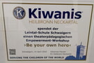 Kiwanis fördert Improtheater Workshop
