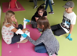 Juniorhelfer aus Leingarten zu Besuch in Schwaigern